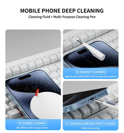 Cleaning Kit Laptop Cleaner,20-In-1 Computer Screen Cleaning Brush Tool,For Airp