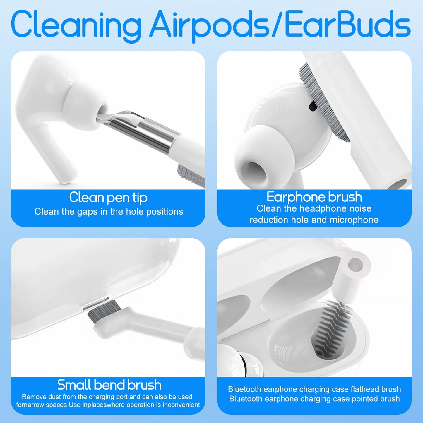 Kit Laptop Cleaner, All-In-1 Multi-Function Electronic Cleaner Kit, Screen Spray