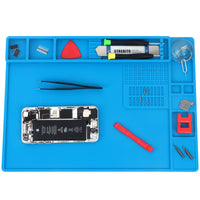 Mat Electronics Repair Mat, Silicone Work Mat Heat