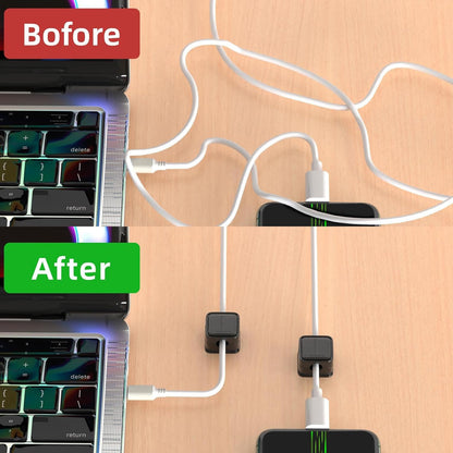 Cord Organizer Holder,Costop Strong Adhesive Desk Cable Managem