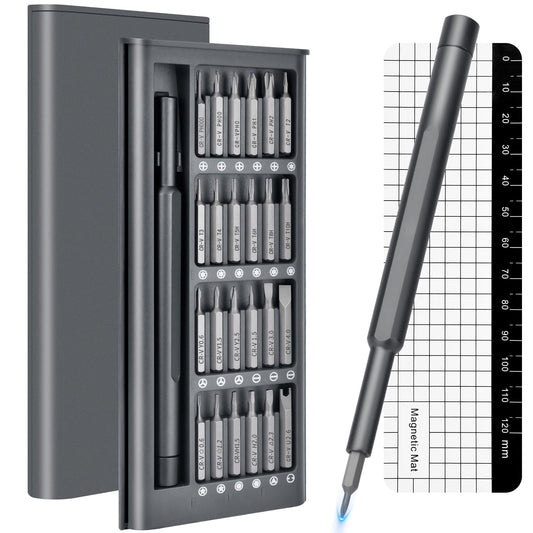 Precision Screwdriver Set — Magnetic Mini Repair Kit for iPhone, MacBook, Watch,