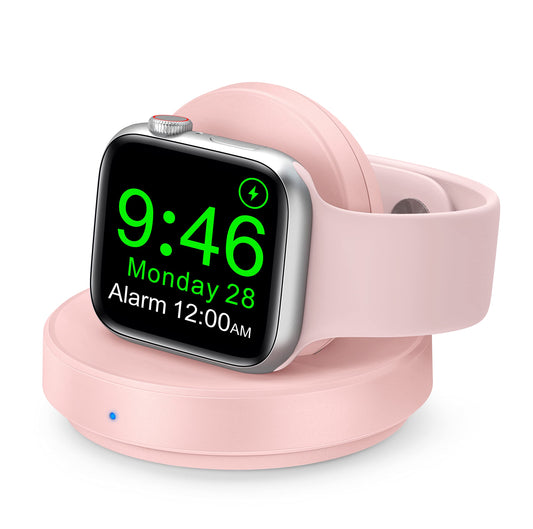 Para Base de Carga Magnética Rápida para Apple Watch, Carga Inalámbrica Portátil S