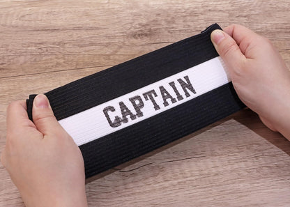 Armbands 9X30Cm/3.54X11.81Inch Adjustable Leader Armband For Soccer Basketball V