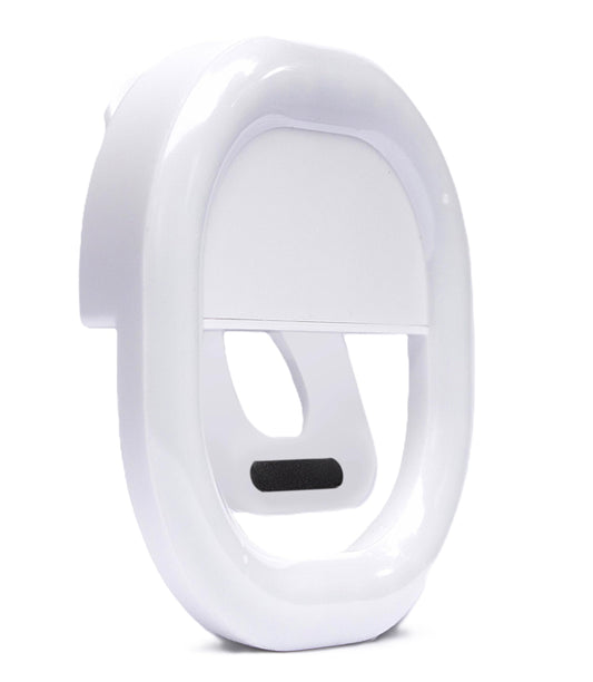 Ring Light, Rechargeable Mini Clip-On Phone, Tablet, Laptop, Camera Lighting Wit