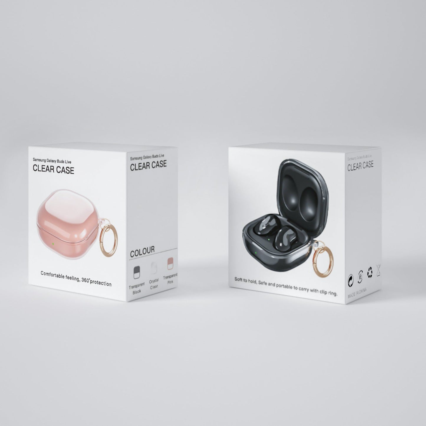 TPU Soft Case for Samsung Galaxy Buds Live – Slim Protective Cover