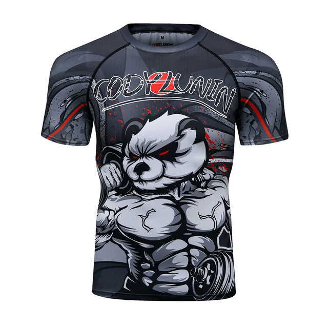 Men's Boxing  Fitness Compression Sportswear