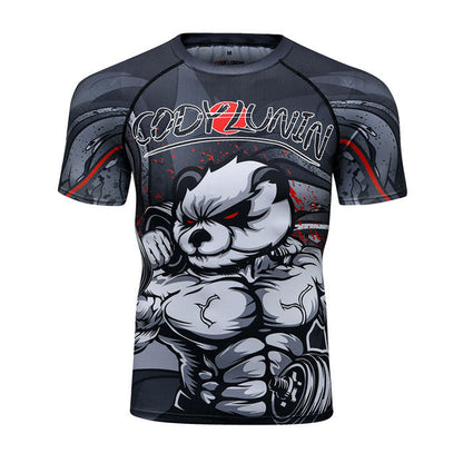 Men's Boxing  Fitness Compression Sportswear