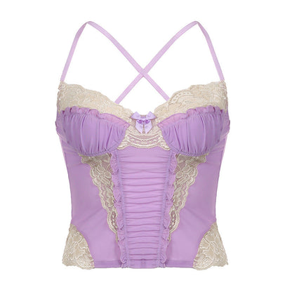 Strap Pure Desire Niche Style Short Tank Top For Women