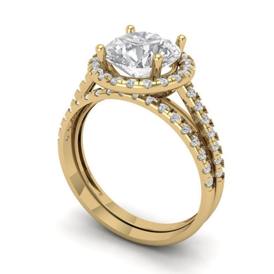 Gold Plated Classic Couple Rings