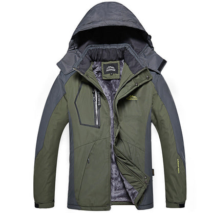 New Winter Outdoor Stormsuit Men's Detachable Waterproof