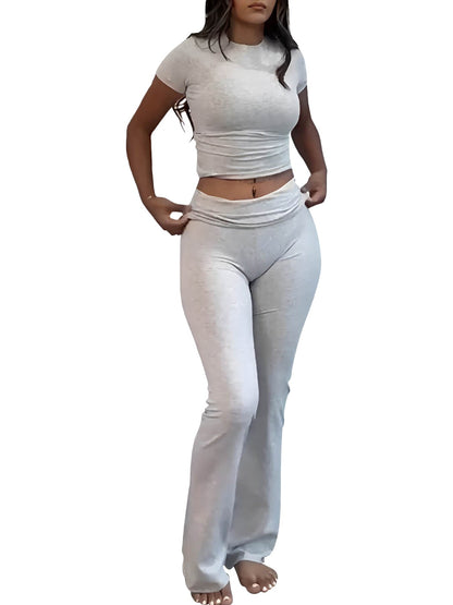 Women's Wide Leg Pants – High Waist Flowy Trousers