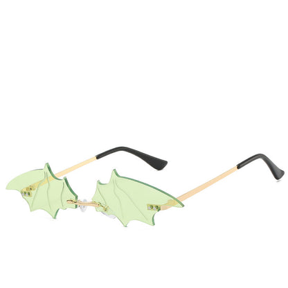 Bat shape personalized glasses