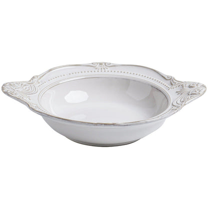 Relief Ceramic Tableware Rice Bowl Plate
