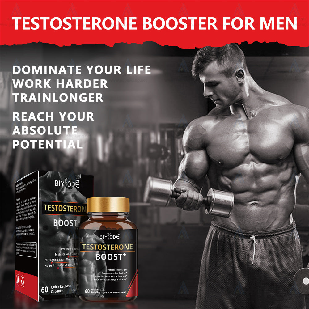 Testosterone Capsules Vegetarian Vitamins Apparel