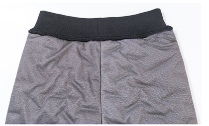 Korean Wide Leg Pants White Duck Down Winter Pants