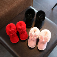 New winter children's Plush Princess Snow Boots