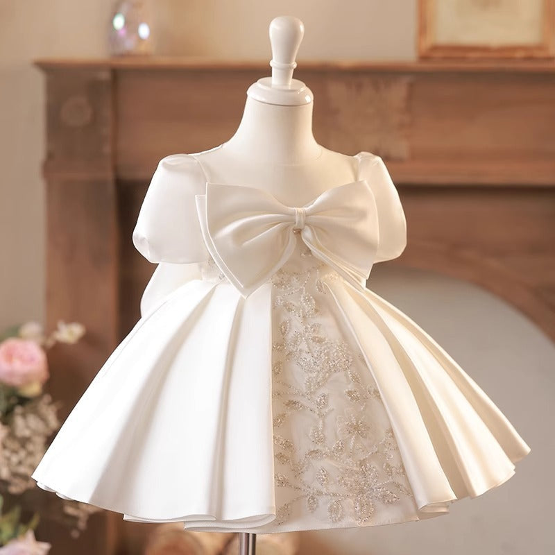 Costume de Piano Robe de Mariée Fille de Fleurs pour Petites Filles
