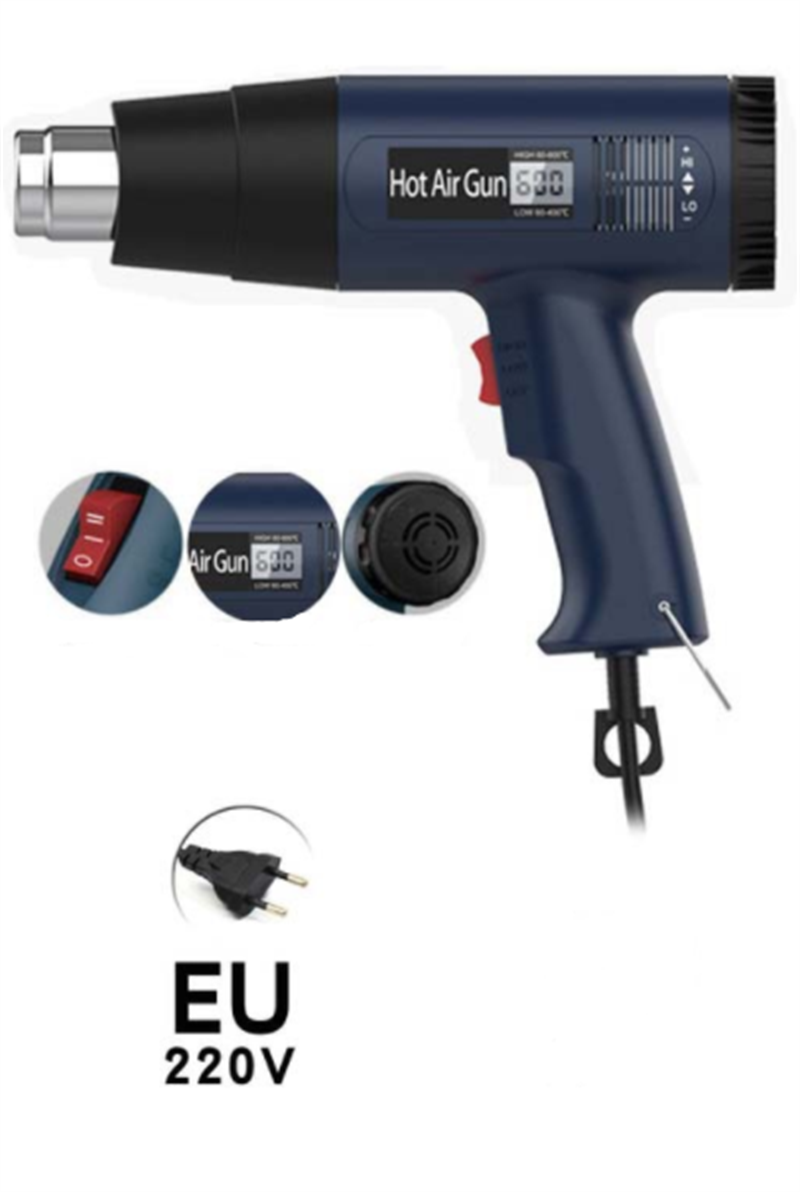 Sèche-cheveux industriel puissant à film thermorétractable