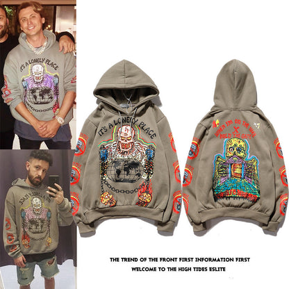 Hoodie men's Harajuku men's clothing