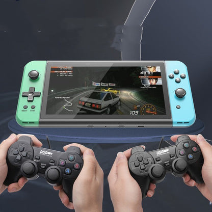 Consola de juegos portátil HD con dos jugadores