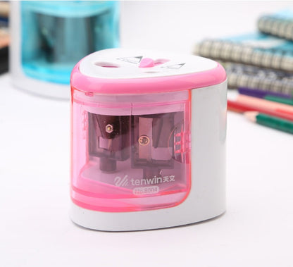 Automatic electric pencil sharpener pencil sharpener child safety pencil sharpener pencil sharpener learning stationery primary school supplies
