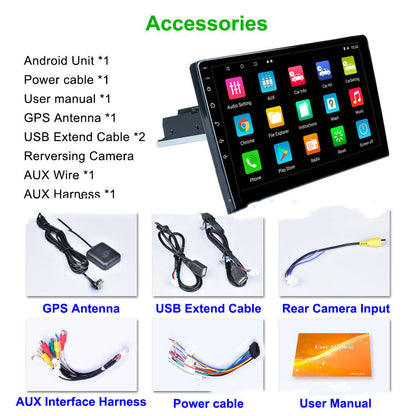 Lecteur de navigation universel MP5 HD Android