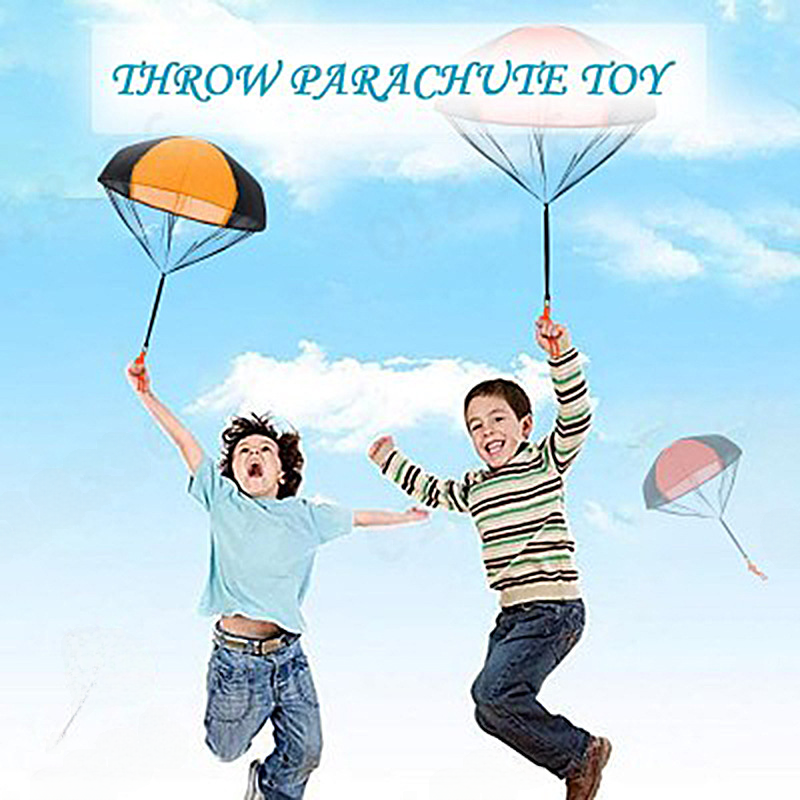 Children's Hand-Powered Parachute Toy – Outdoor Flying Fun for Kids