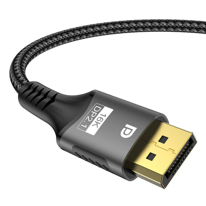 16 KDisplayPort21 DP Male To DP Male 16 K60Hz 8 K144Hz Knitted Belt DP14-00
