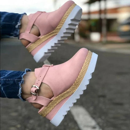 Women's Baotou Wedge Sandals Shoes