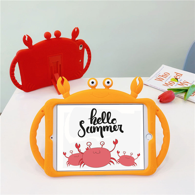 Apple Ipad Protective Case Stand Air34 Tablet Mini5 Silicone Pro11-inch Drop-resistant Soft Case