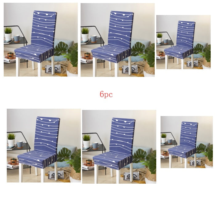 Funda de silla para el hogar, funda de silla de hotel, funda de silla para paquete, funda de silla elástica siamesa, funda de silla de oficina para ordenador