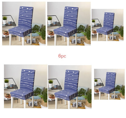 Funda de silla para el hogar, funda de silla de hotel, funda de silla para paquete, funda de silla elástica siamesa, funda de silla de oficina para ordenador