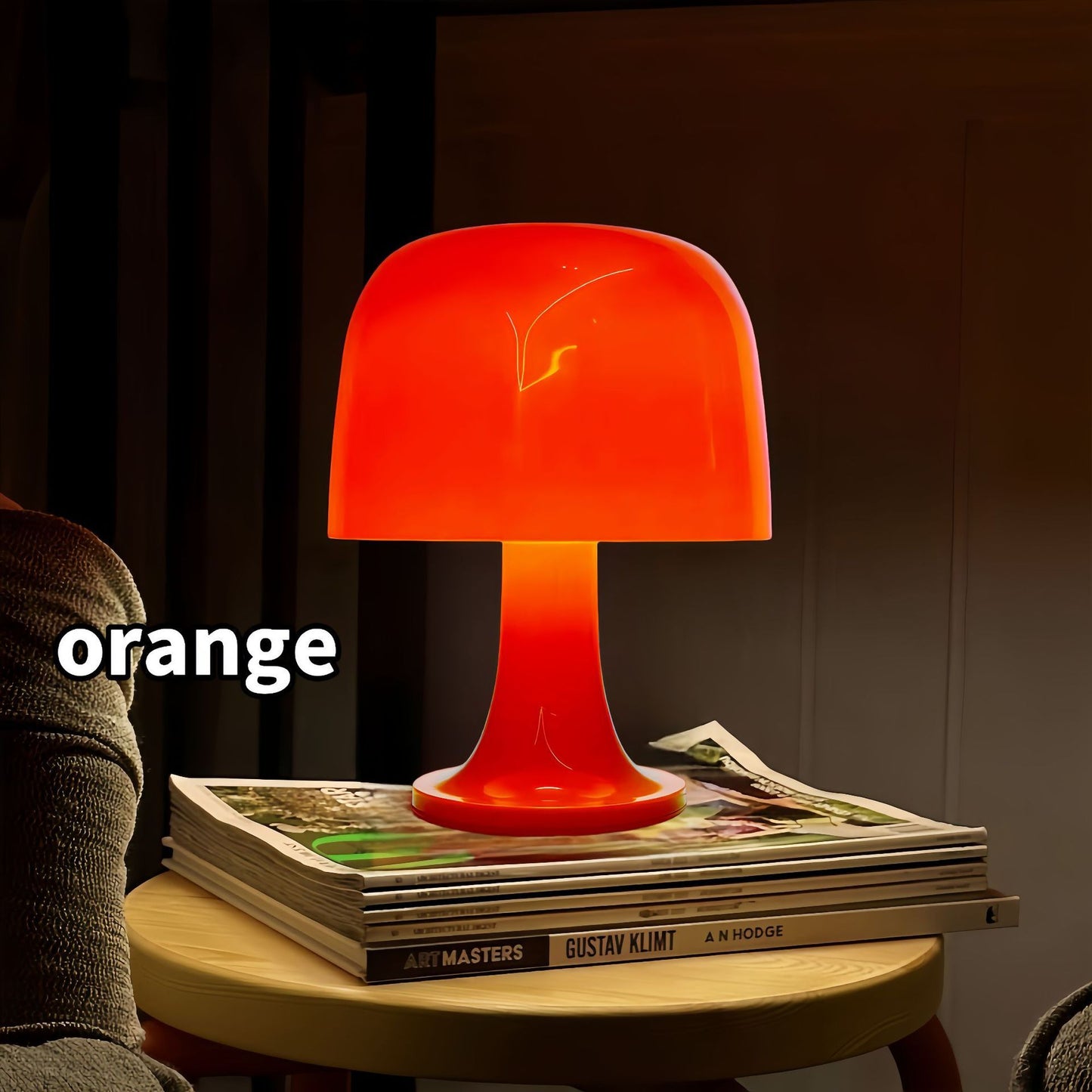 Nordic Mushroom Atmosphere Lamp – Aluminum LED Accent Light