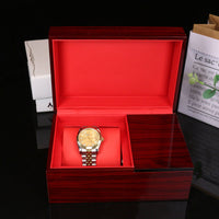 Bold Red Dial Watch