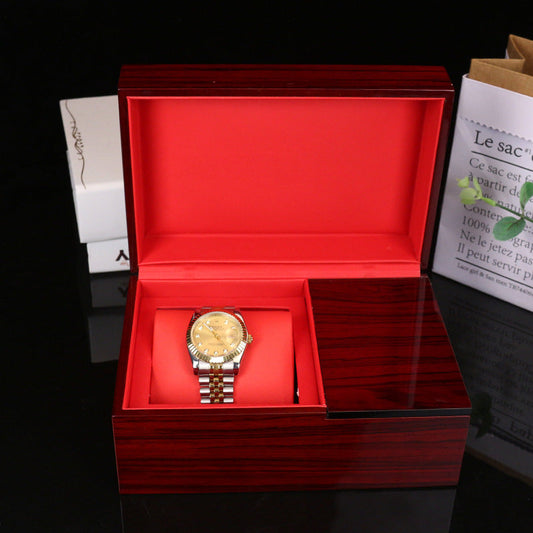 Bold Red Dial Watch