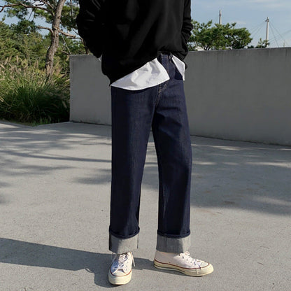 Men's Trendy Loose Straight Jeans