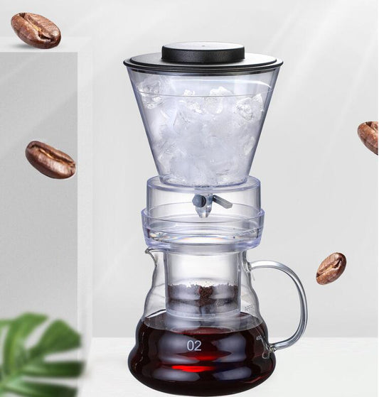 Machine à café glacé infusé goutte à goutte