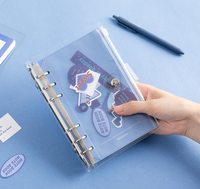Cahier amovible transparent en PVC