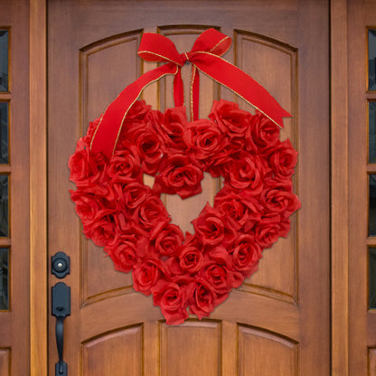 Decorative Ornaments Supplies Wedding Scene Props New Valentine's Day Rose Love Garland