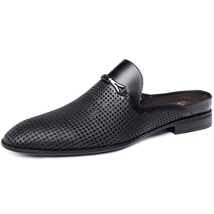 Men's And Women's Top Layer Cowhide Casual Shoes