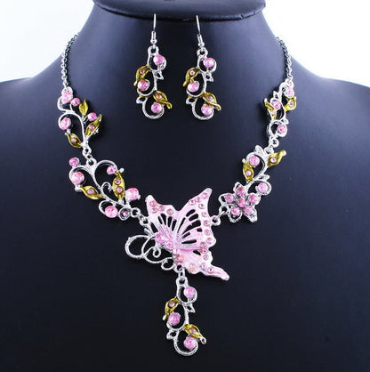 Dielian Flower Necklace Jewelry