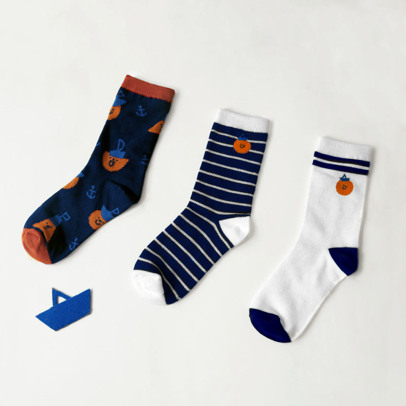 Mi-chaussettes préppy automne hiver