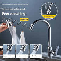 Electroplated Pull-Out Faucet Sprayer Nozzle