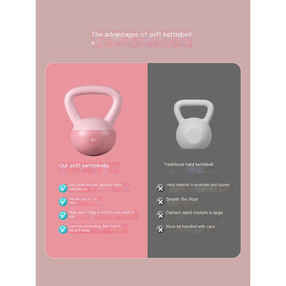 Kettlebell souple et réglable – Poids de fitness à domicile pour la musculation et le cardio