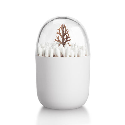 Boîte de rangement de cure-dents multi-usages en forme d'animal et de plante