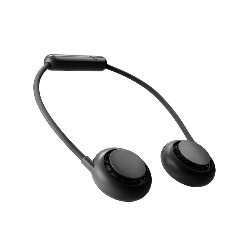 Mini ventilateur de cou portable USB rechargeable sans pales petit ventilateur pour sports de plein air