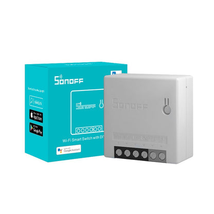 Interruptor Temporizador WiFi Inteligente Sonoff Mini R2 de Doble Control para Casa