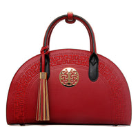 Bolso de moda otoño e invierno nuevo bolso de mujer estilo nacional popular bolso de hombro para mujer bolso de mano versátil con asa suave