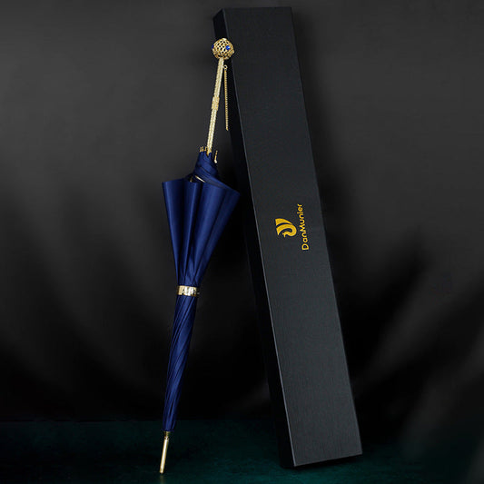 Parapluie artisanal Linglong Ball de couleur unie