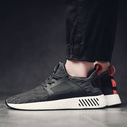 Chaussures de course tissées volantes